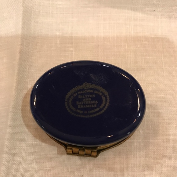 Halcyon Days Enameled Bird Trinket Box - Picture 2 of 4